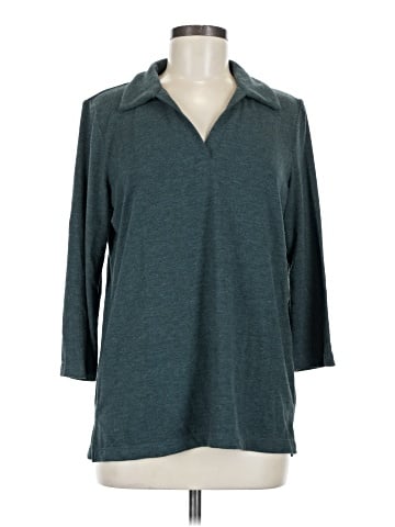 Matty M 3/4 Sleeve Top (view 1)