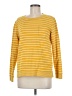 Talbots 100% Cotton Stripes Yellow Pullover Sweater Size M - photo 1