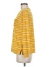 Talbots 100% Cotton Stripes Yellow Pullover Sweater Size M - photo 5