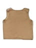 Wonder Nation 100% Polyester Tan Sweater Vest Size 14 - 16 - photo 2