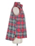 Lands' End 100% Polyester Plaid Red Vest Size M - photo 4