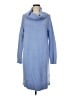 Lands' End Blue Turtleneck Sweater Size M - photo 1