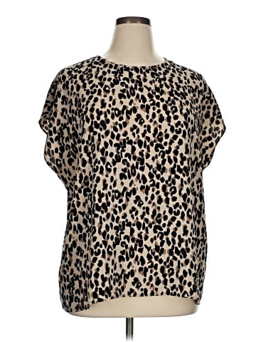 Halogen Short Sleeve Blouse (view 1)