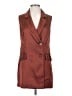 Express 100% Polyester Brown Vest Size S - photo 1