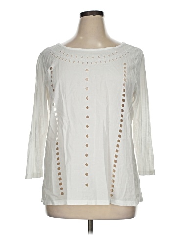 G.H. Bass & Co. 3/4 Sleeve Blouse (view 1)