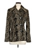 Heart Soul 100% Polyester Animal Print Gold Blazer Size M - photo 1
