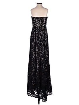 black and white dress with buttons Black Jacquard Sleeveless Mini Dress - All Dresses main image 0