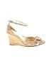 Gucci Gold Tan Wedges Size 8 - photo 1