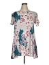 Astr Print Gray Casual Dress Size XL (estimated) - photo 1