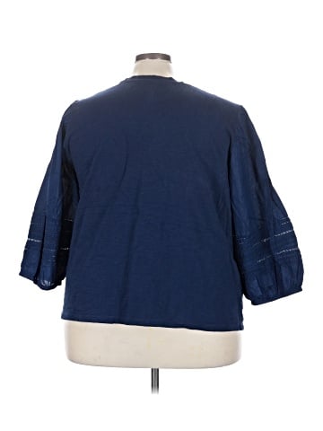 St. John's Bay 3/4 Sleeve Top (view 2)