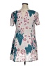 Astr Print Gray Casual Dress Size XL (estimated) - photo 2