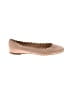 Chloé 100% Leather Tan Pink Flats Size EU 39 1/2 - photo 1