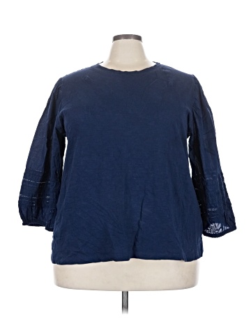 St. John's Bay 3/4 Sleeve Top (view 1)