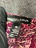 Aqua Paisley Purple Cocktail Dress Size XS - photo 7