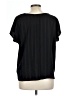 Skies Are Blue 100% Polyester Black Short Sleeve Top Size L - photo 2