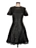 MICHAEL Michael Kors 100% Polyurethane Black Cocktail Dress Size 10 - photo 1
