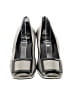 Roger Vivier Metallic Silver Gray Heels Size EU 40 - photo 2