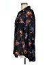 Unbranded Floral Black Long Sleeve Blouse Size L (estimated) - photo 5