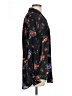 Unbranded Floral Black Long Sleeve Blouse Size L (estimated) - photo 4