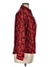 Rabbit Rose 100% Polyester Animal Print Red Long Sleeve Blouse Size XL - photo 4