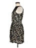 JACK 100% Rayon Floral Black Cocktail Dress Size M - photo 5