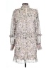 River Island 100% Polyester Paisley Gray Casual Dress Size 8 - photo 2