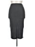 Vila Solid Gray Casual Skirt Size XXL - photo 2