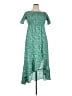 Lulus Paisley Green Casual Dress Size 1X - photo 1