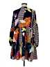 Unbranded Print Blue Casual Dress Size M - photo 2