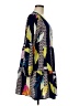 Unbranded Print Blue Casual Dress Size M - photo 4