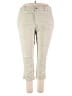 Coldwater Creek Solid Green Gray Khakis Size 18 - photo 1