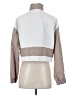 Missguided 100% Polyamide Color Block Tan Ivory Jacket Size 2 - photo 2