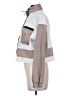 Missguided 100% Polyamide Color Block Tan Ivory Jacket Size 2 - photo 5