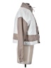 Missguided 100% Polyamide Color Block Tan Ivory Jacket Size 2 - photo 4