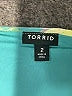 Torrid 100% Rayon Floral Teal Tank Top Size 2X Plus (2) - photo 7