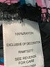 Candie's 100% Rayon Floral Black Casual Pants Size M - photo 8