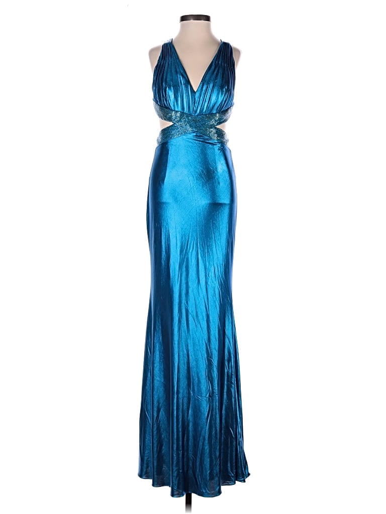 Pre-owned Panoply Cocktail Dress In Blue