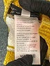 Urban Outfitters 100% Polyester Color Block Yellow Poncho Size XS - photo 8