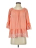 Fever Orange 3/4 Sleeve Blouse Size S - photo 1