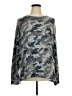 Three Dots Camo Gray Pullover Sweater Size XL - photo 1