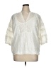 Sundance Ivory 3/4 Sleeve Blouse Size XL - photo 1