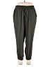 Torrid Solid Green Casual Pants Size 2X Plus (2) - photo 1