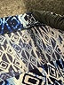 AB Studio Print Blue Casual Pants Size S - photo 5