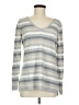 Tommy Hilfiger 100% Cotton Silver Gray Pullover Sweater Size M - photo 1