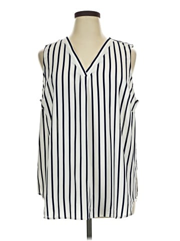 Adrianna Papell Sleeveless Blouse (view 1)