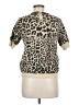 Jason Wu Animal Print Tan Pullover Sweater Size M - photo 2