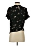 Buffalo by David Bitton 100% Viscose Black Short Sleeve Top Size S - photo 2