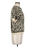 Jason Wu Animal Print Tan Pullover Sweater Size M - photo 4