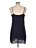 J.Crew 100% Polyester Solid Blue Casual Dress Size 12 - photo 2