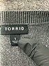 Torrid Gray Pullover Sweater Size 1X Plus (1) - photo 7